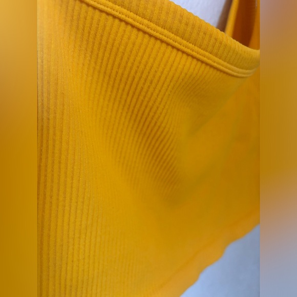 NEW ANWND Yellow One-Shoulder Strap Top - Size M & L (NWT) - Picture 3 of 4